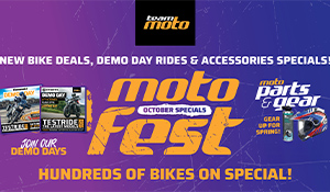 Stock up on riding gear and accessories at TeamMoto’s MotoFest