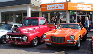 Suns out, guns out for JUST CARS & COFFEE Brisbane