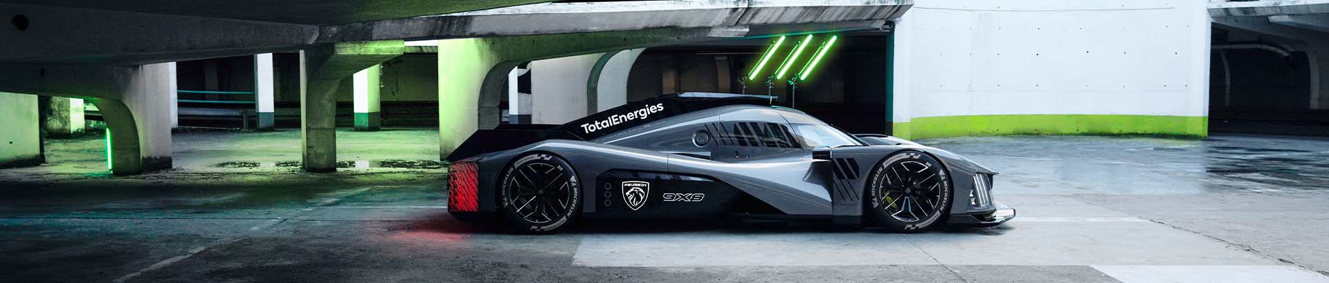 Hypercar Eight PEUGEOT DISPLAYS 9X8 HYPERCAR - JUST CARS